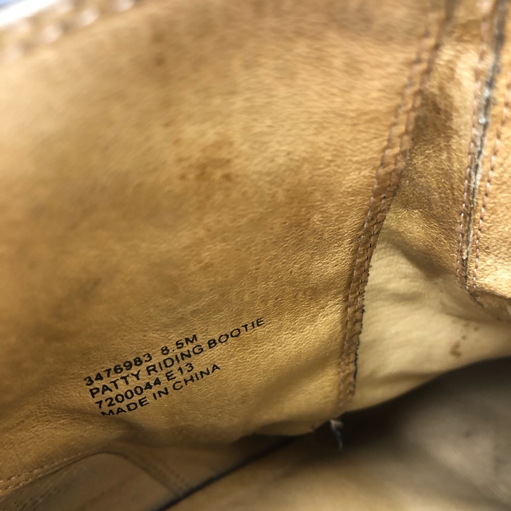Frye Black Leather Patty Riding Booties - Picture 4 of 6
